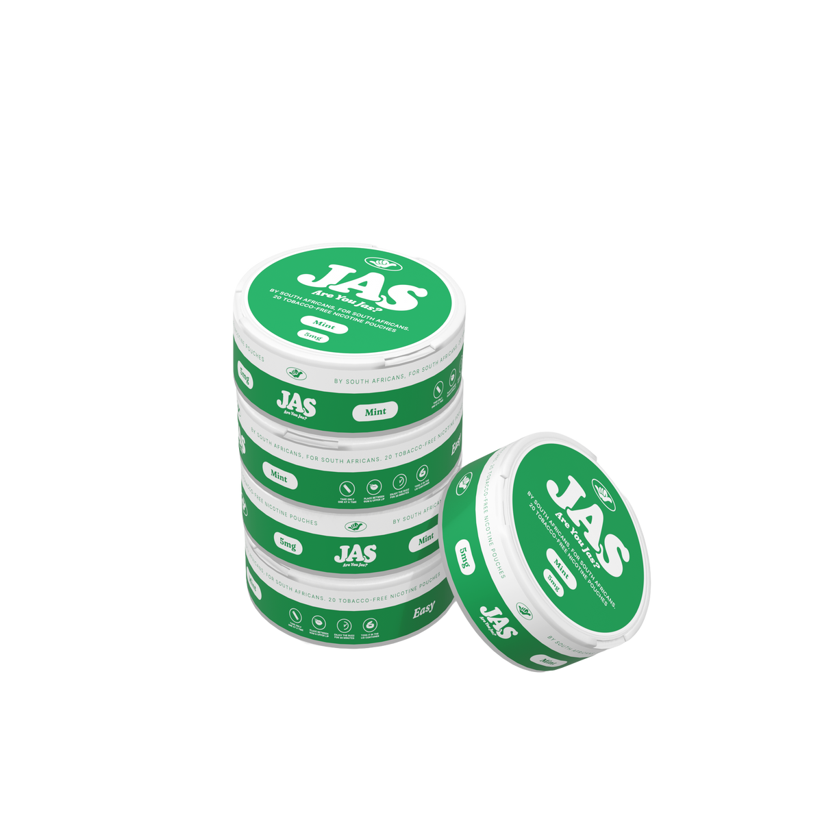 JAS Mint Pouches - 5 Pack