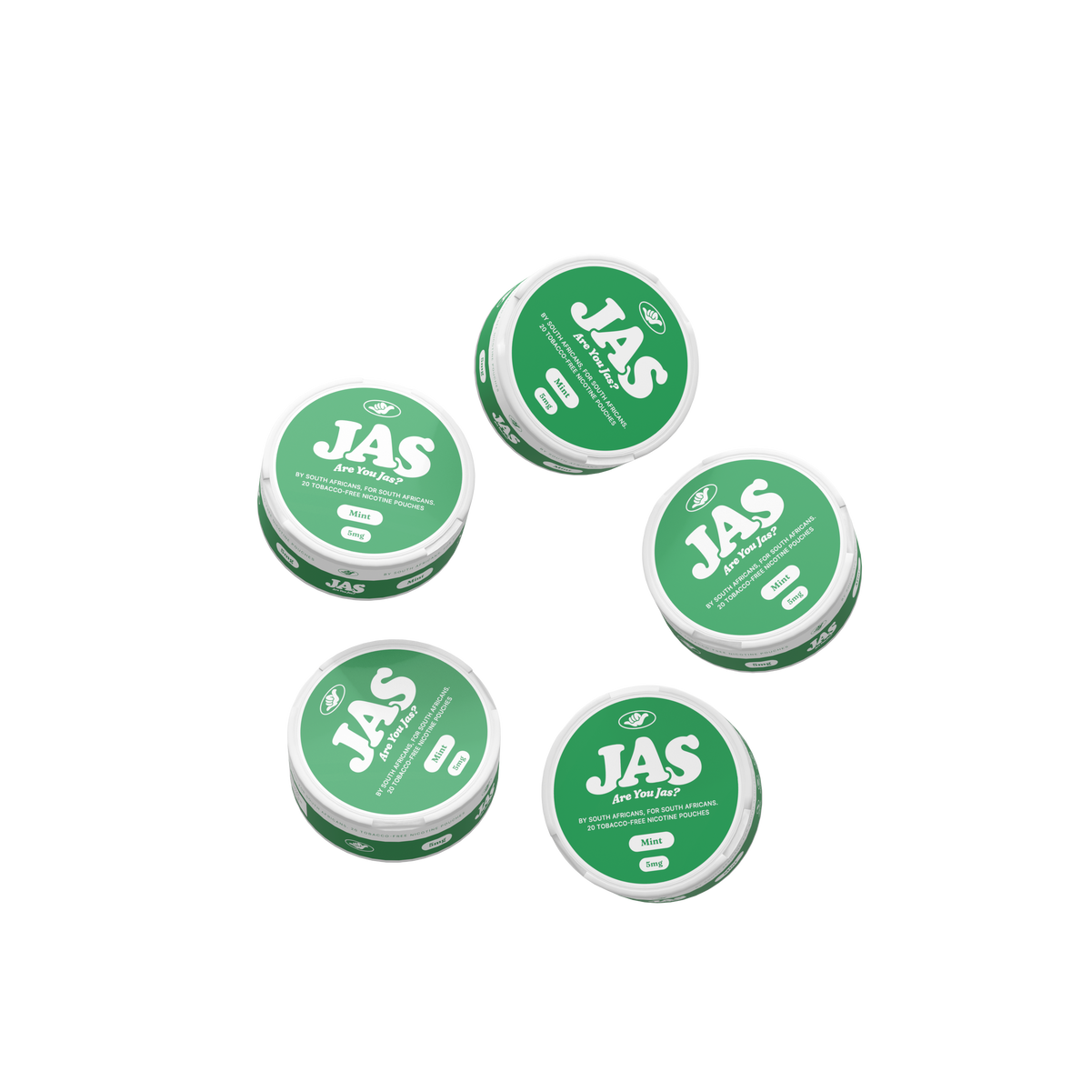 JAS Mint Pouches - 5 Pack