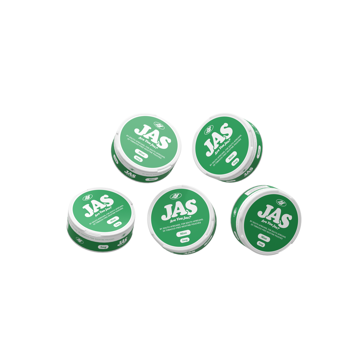 JAS Mint Pouches - 5 Pack