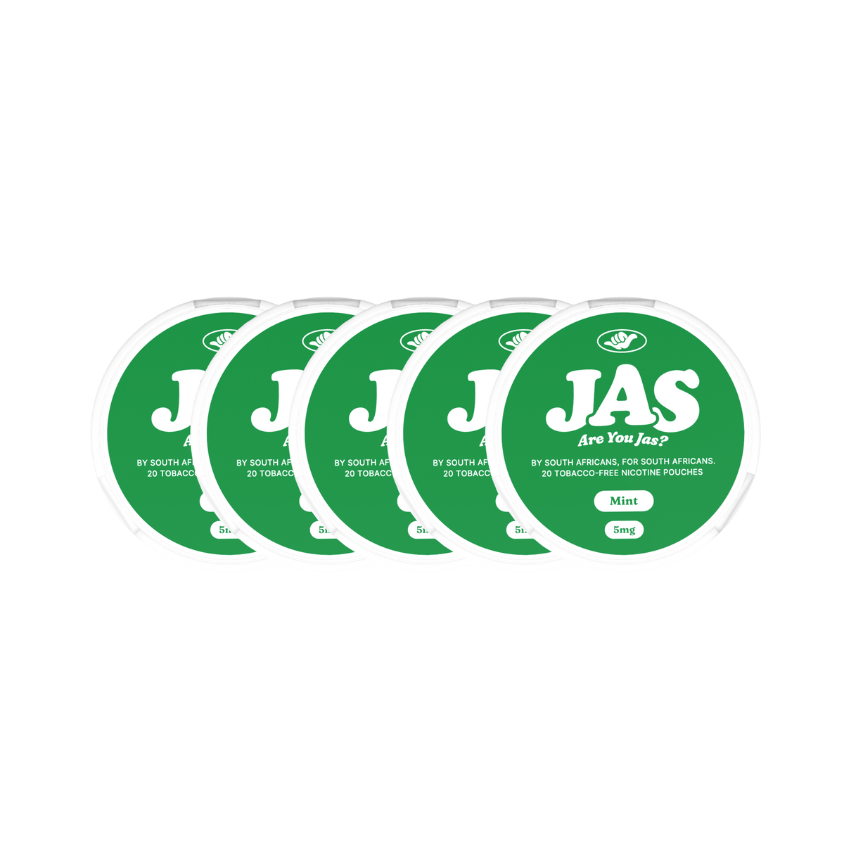 JAS Mint Pouches - 5 Pack