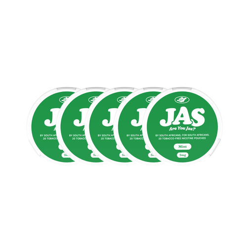 JAS Mint nicotine pouches 5-pack