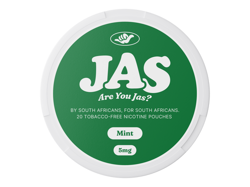 JAS Mint tobacco-free nicotine pouches can